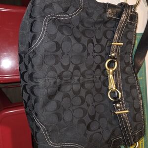 Coach Black and Gold Women's Bag